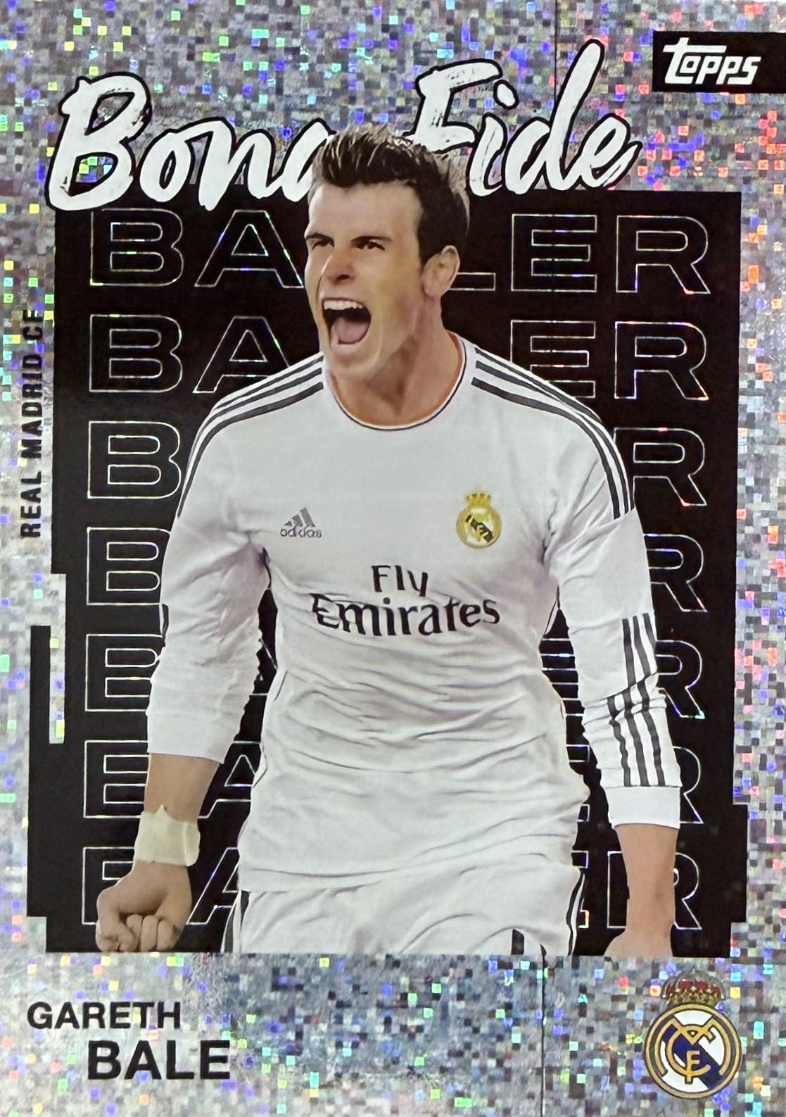 Gareth Bale Bona Fide Ballers Static Parallel Topps Team Set