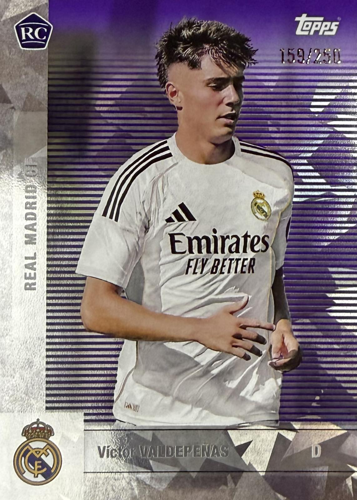 Victor Valdepenas Rookie Numbered /250 Team Set