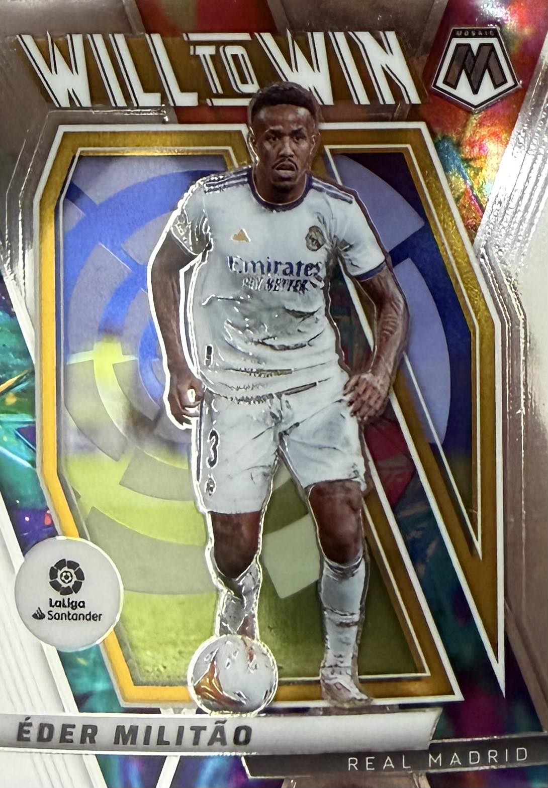 Eder Militao Will to Win Mosaic