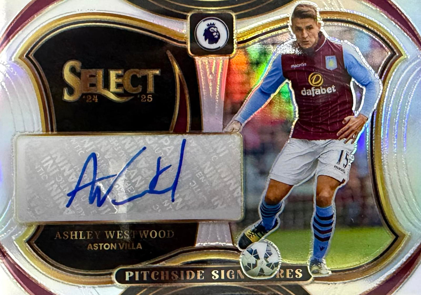 Ashley Westwood Autograph Panini Select EPL