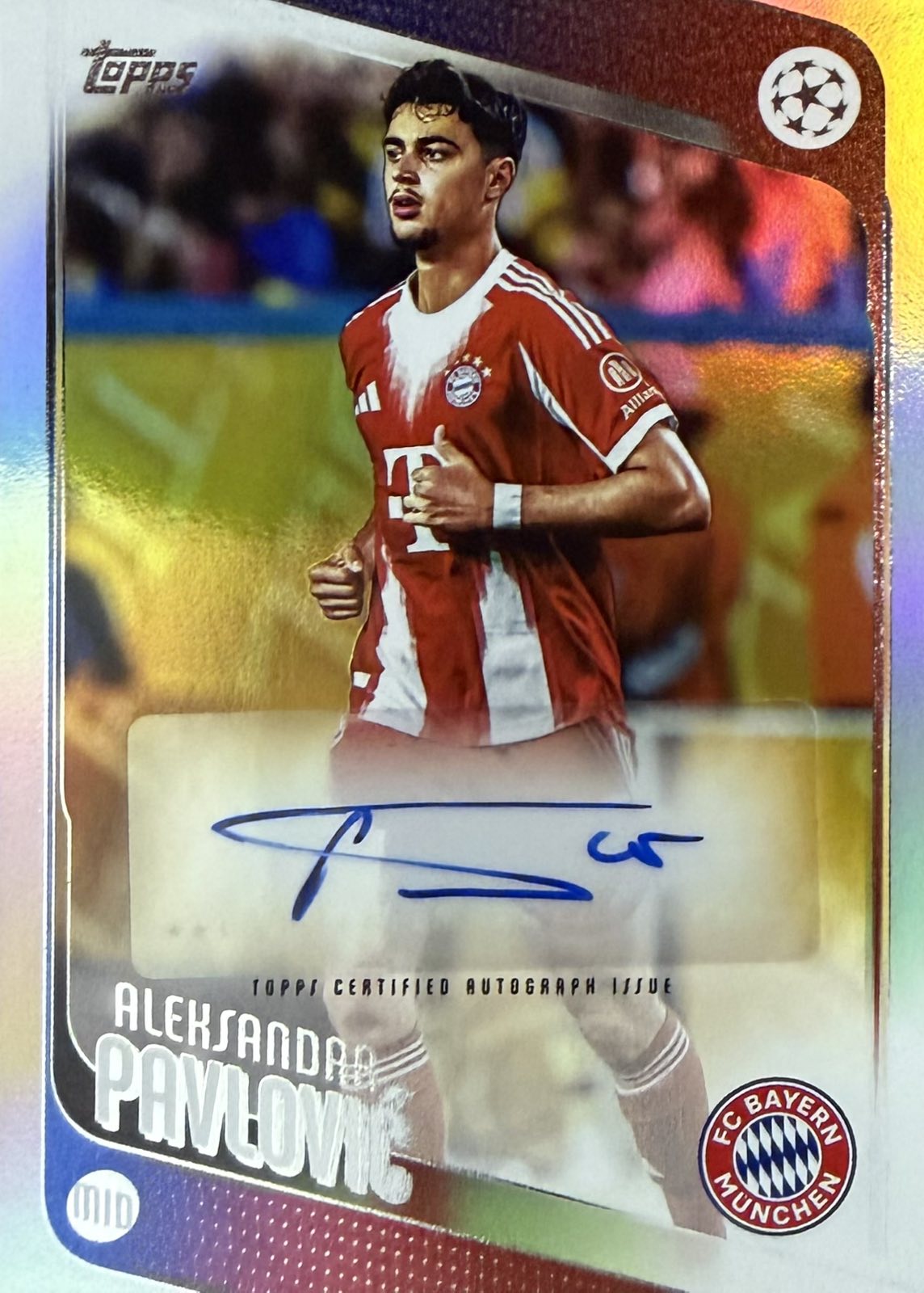 Aleksandar Pavlovic Autograph Topps Flagship UCC