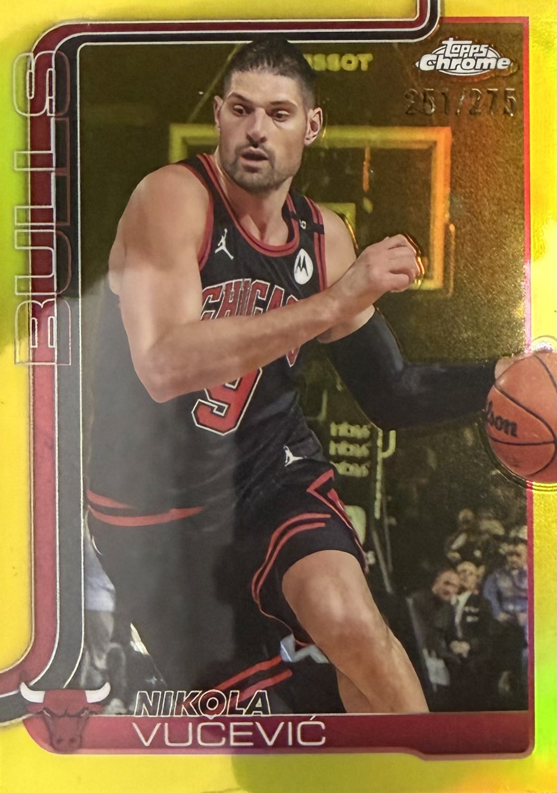 Nikola Vucevic Numbered /275 Topps Chrome