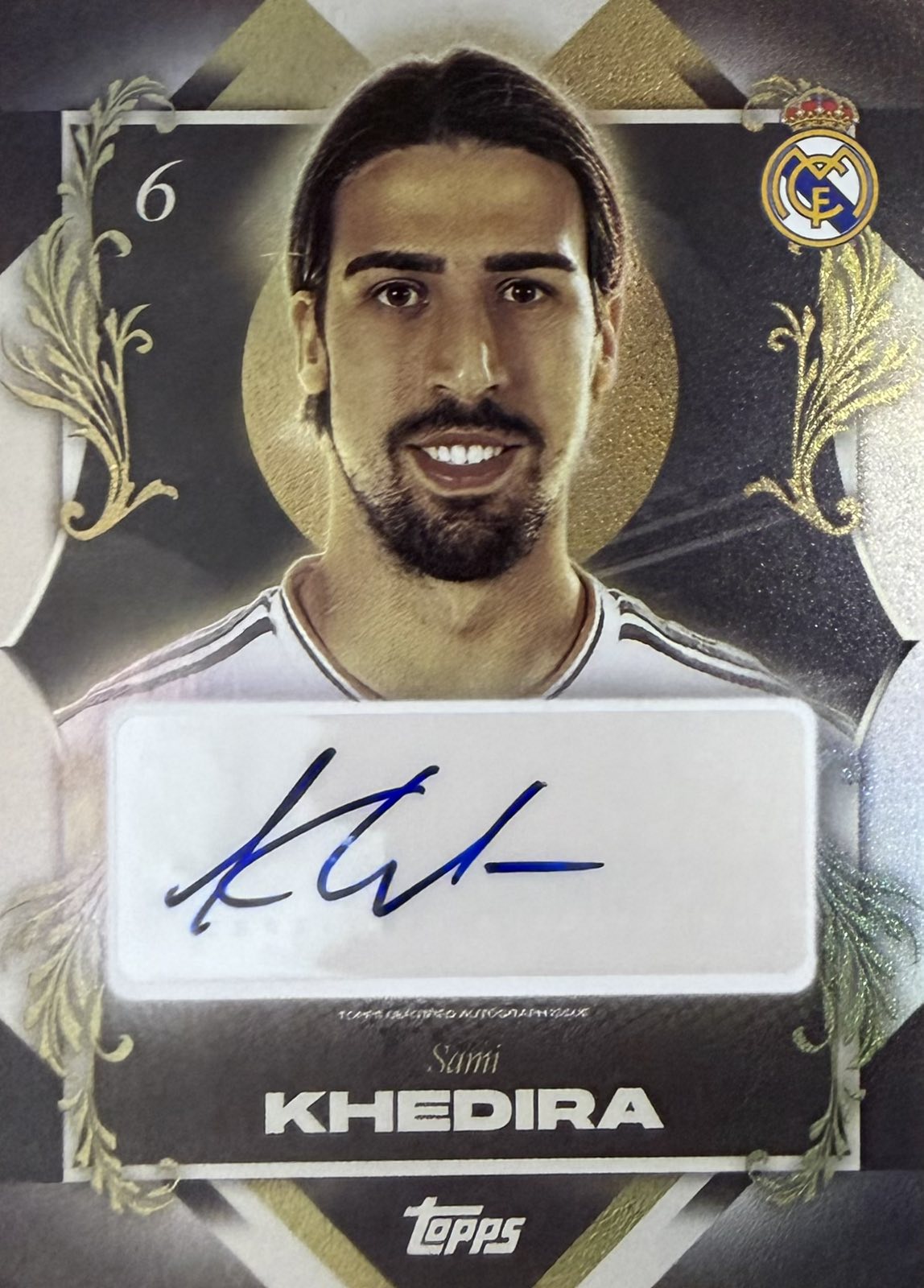 Sami Khedira Autograph Topps Los Blancos