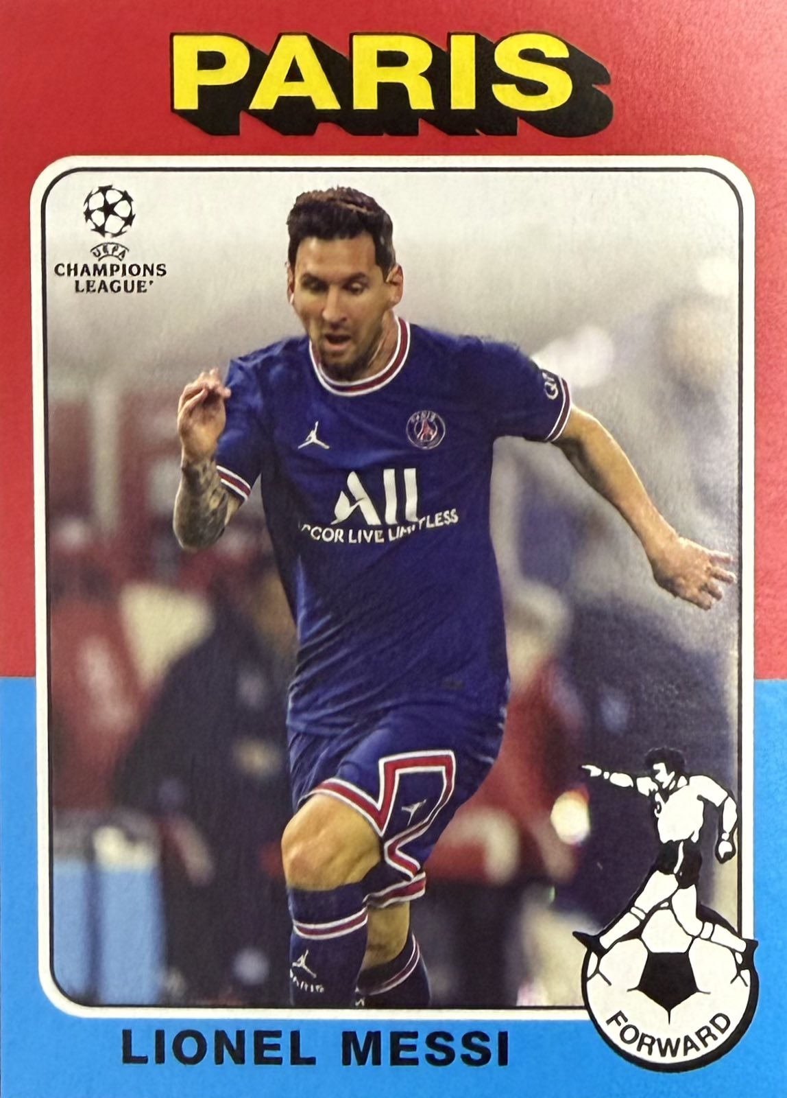 Lionel Messi Retro Topps UCC
