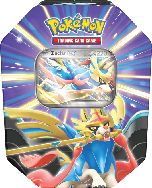 Pokémon TCG: Slashing Legends Tin Zacian ex