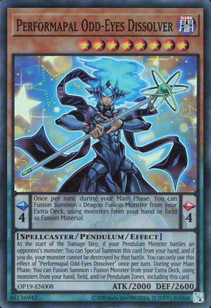 Performapal Odd-Eyes Dissolver Common Legendary Arc-V Decks LAVD-ENO09