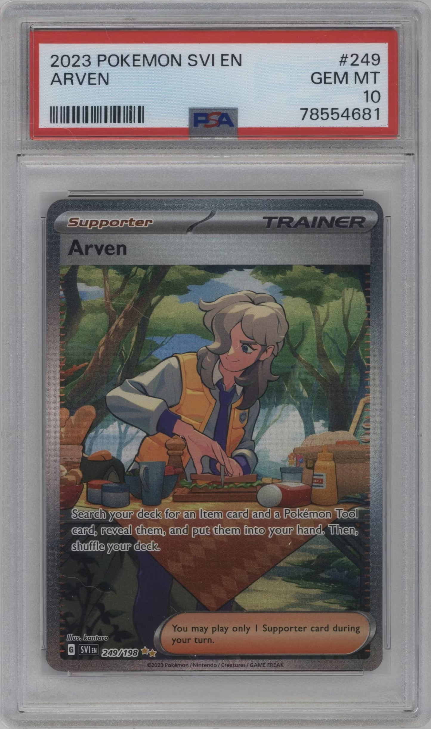 Arven (SVI 249)(GRADED)(PSA)