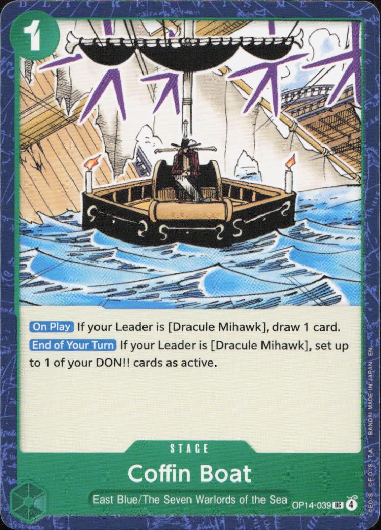 Coffin Boat UC The Azure Sea's Seven OP14-039 NM