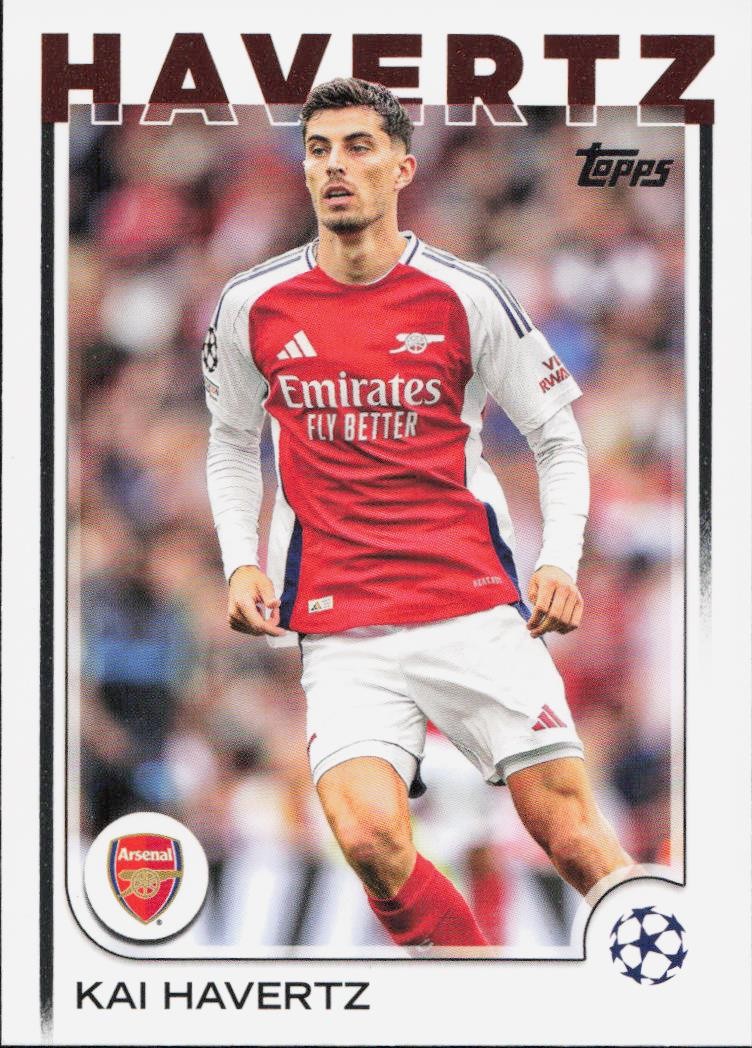 Kai HavertzTopps UEFA Club Competitions Arsenal FC 125 2024-25