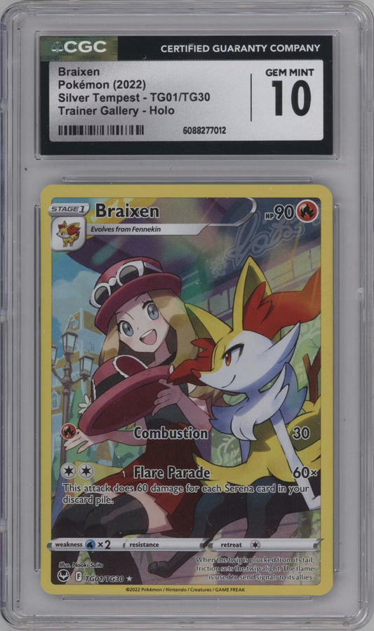 Braixen (SIT TG01)(GRADED)(CGC)