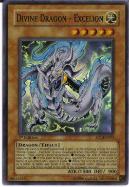 Divine Dragon - Excelion (V.1 - Super Rare)