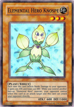 Elemental HERO Knospe (V.1 - Super Rare)