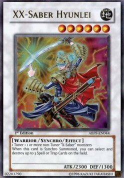 XX-Saber Hyunlei (V.1 - Ultra Rare)