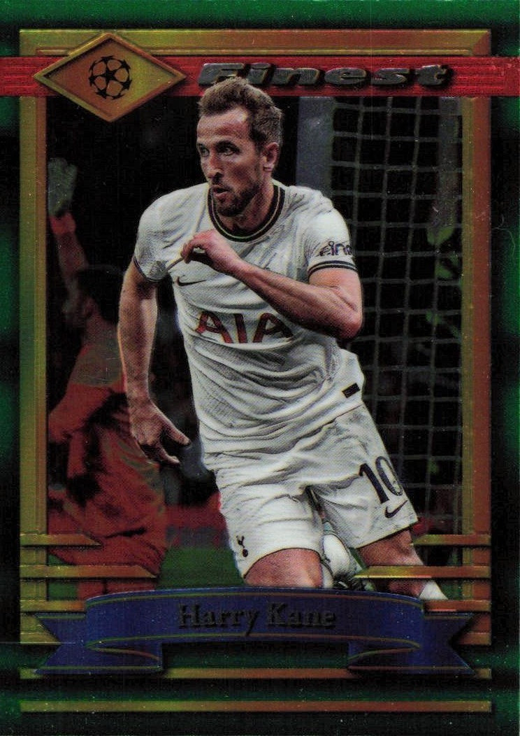 Harry Kane Base Finest Flashbacks UEFA Club Competitions 64 NM