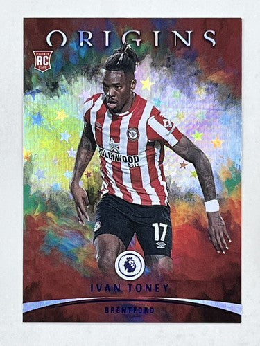 Ivan Toney Purple Astro Origins Brentford Rookie 2021 Chronicles Soccer