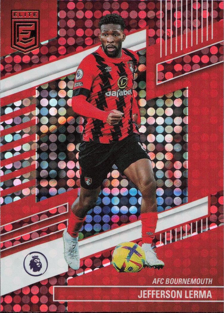 Jefferson Lerma Donruss Elite Premier League - Disco Red AFC Bournemouth 3 2022-23