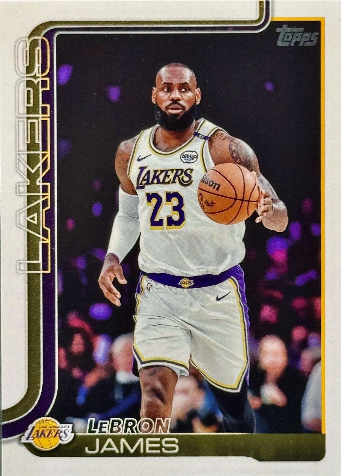 LeBron James 2025-26 Topps Flagship Base