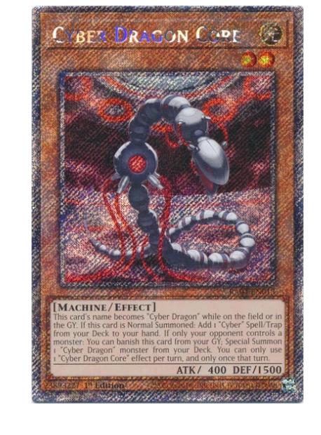 Cyber Dragon Core (V.4 - Platinum Secret Rare)