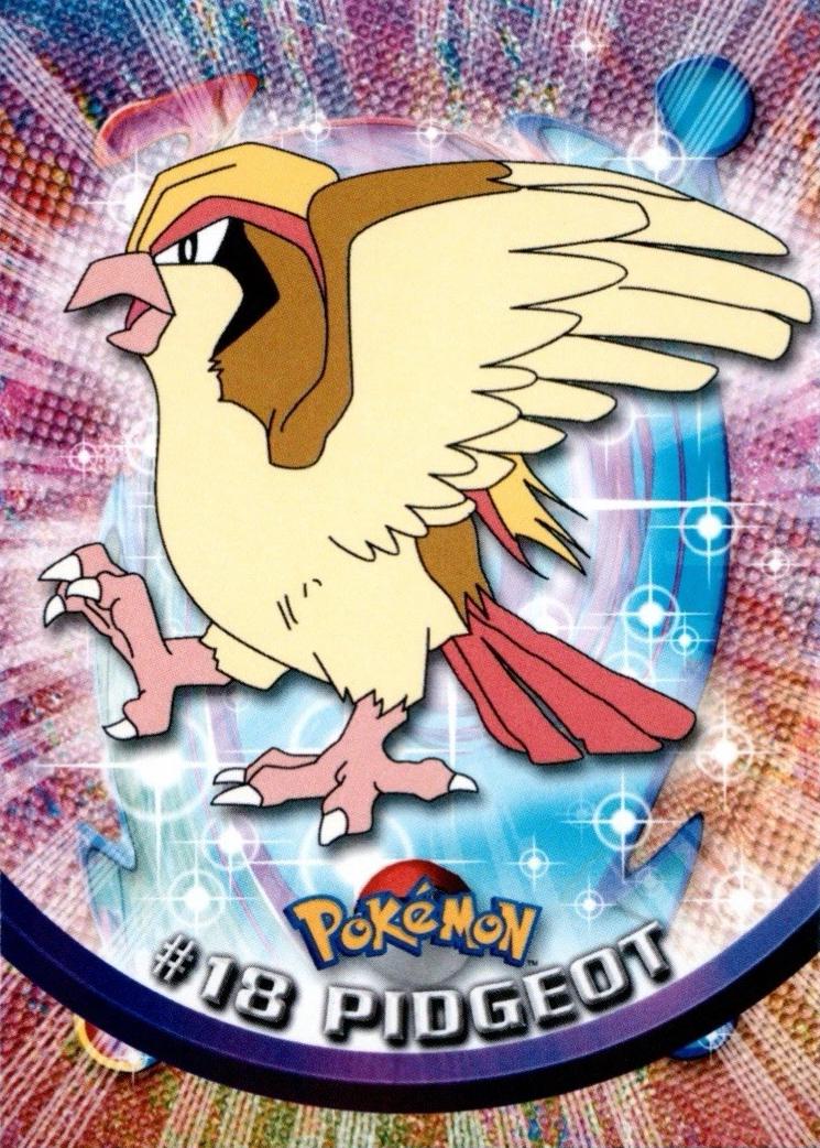 Pidgeot #18 Topps Pokemon