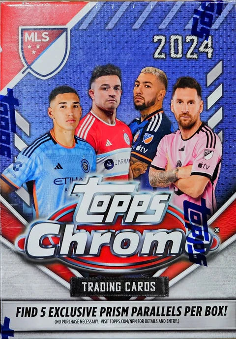 2024 Topps MLS Major League Soccer Chrome 7-Pack Blaster