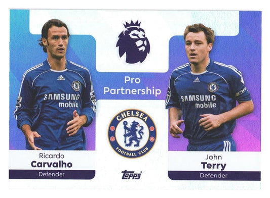 Carvalho Terry Pro Partnership Topps Premier League 2025/2026 Chelsea