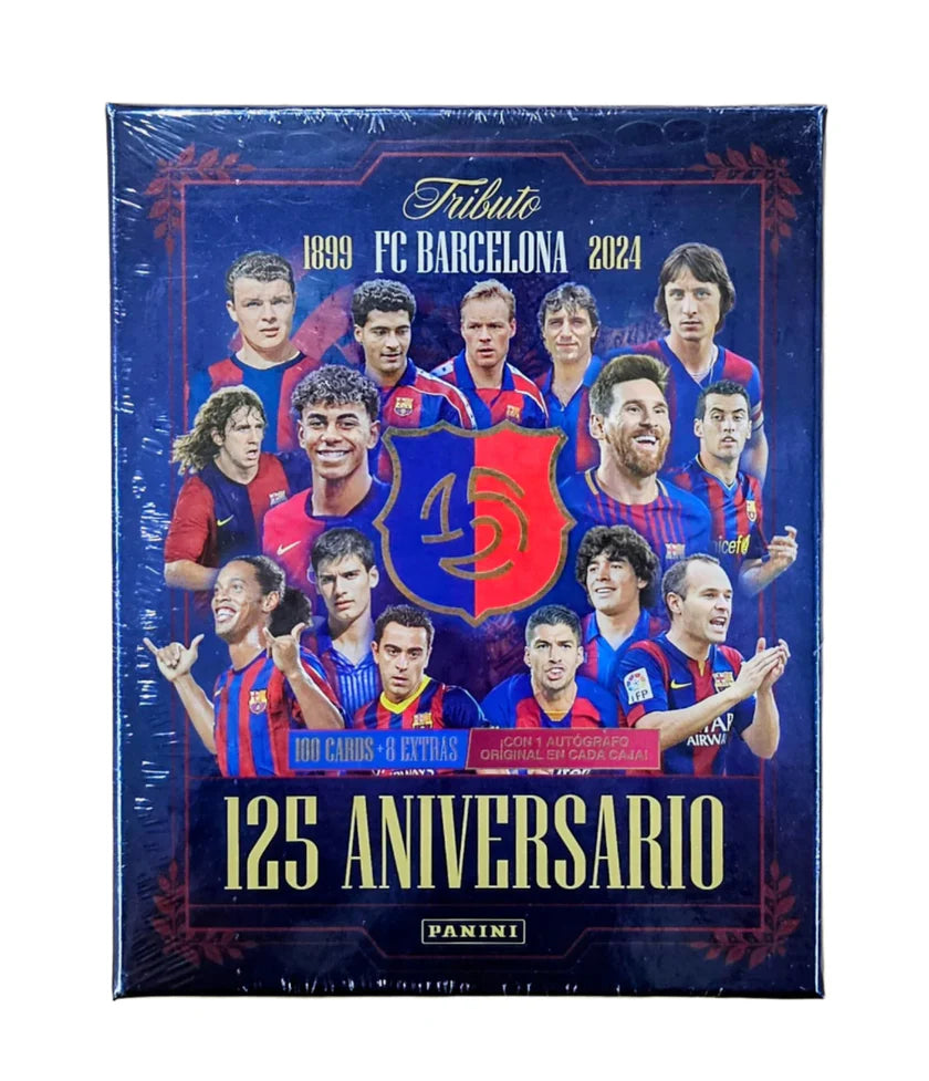 2024/25 Panini FC Barcelona Tribute 125th Anniversary Soccer Hobby