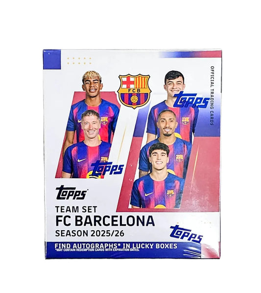 2025/26 Topps FC Barcelona Soccer Team Set