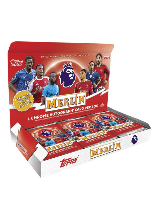 2025/26 Topps Merlin Premier League EPL Soccer Hobby