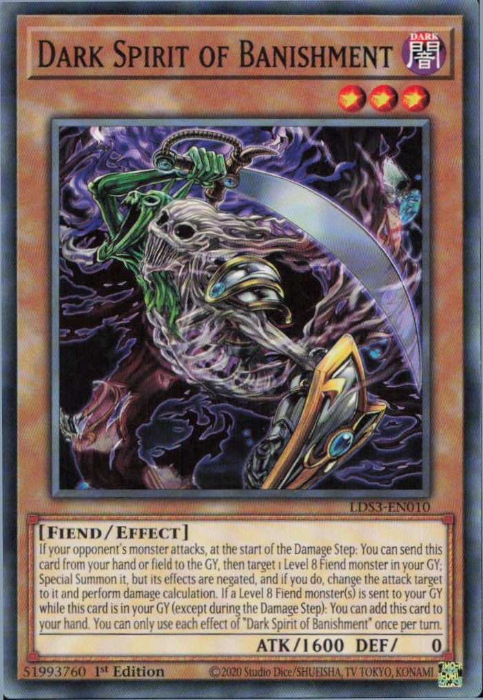 Dark Spirit of Banishment Common Legendary Duelists: Season 3 LDS3-EN010