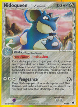 Nidoqueen δ Delta Species (DF 7)