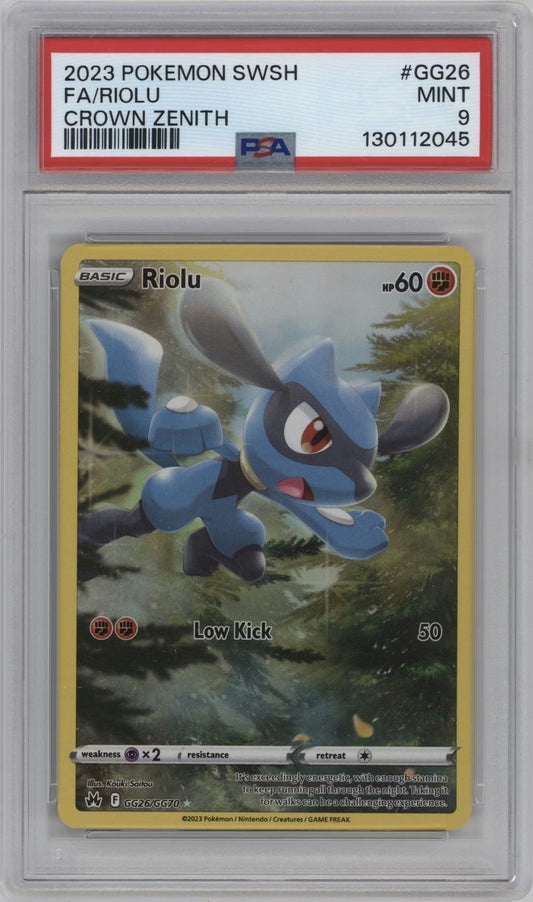 Riolu (CRZ GG26)(GRADED)(PSA)