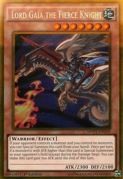 Lord Gaia the Fierce Knight (V.2 - Gold Rare)