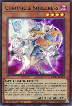Chronicle Sorceress (V.1 - Super Rare)