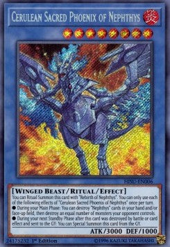 Cerulean Sacred Phoenix of Nephthys