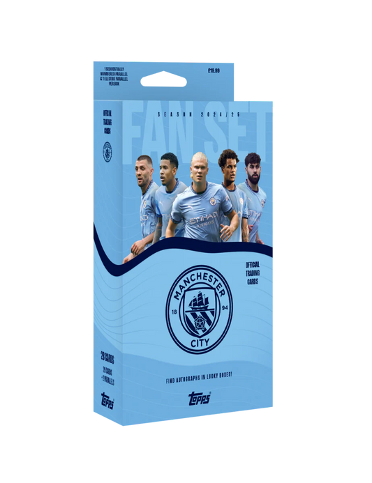 2024-25 Topps Soccer Manchester City Fan Set
