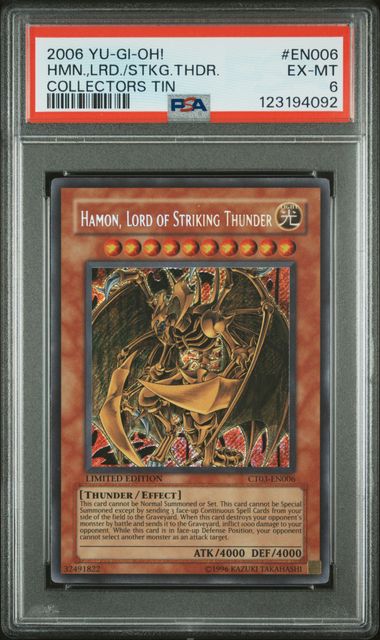 Hamon, Lord of Striking Thunder (GRADED)(PSA)