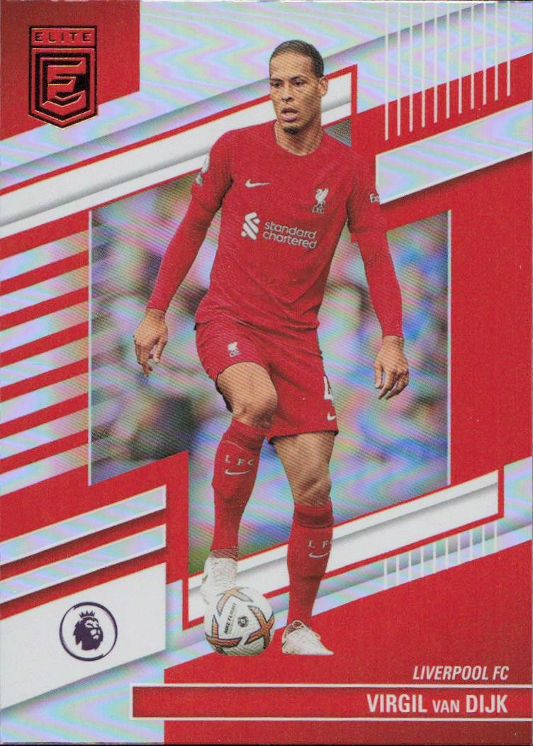 Virgil van Dijk Donruss Elite Premier League Liverpool 120 2022-23