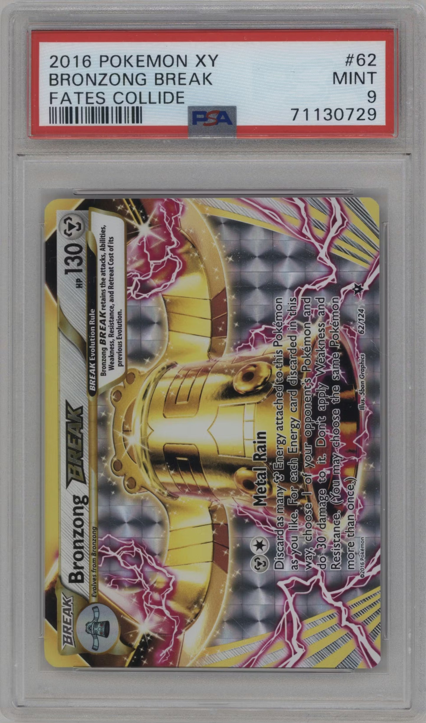 Bronzong BREAK (FCO 62)(GRADED)(PSA)