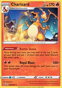 Charizard (VIV 25)