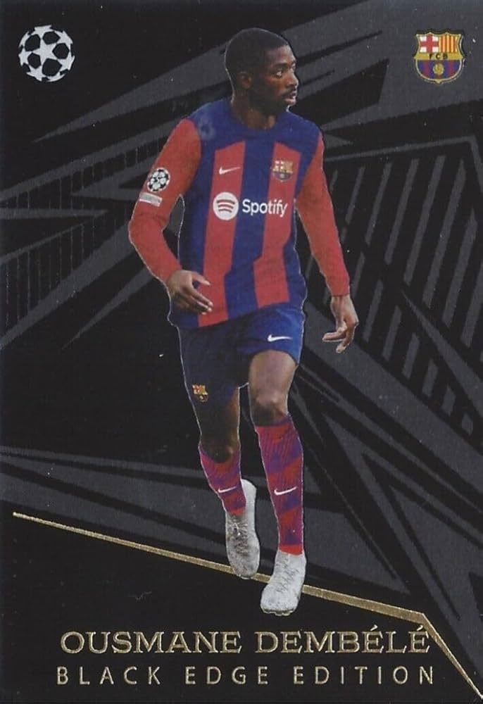 Ousmane Dembele Black Edge Edition Topps Match Attax