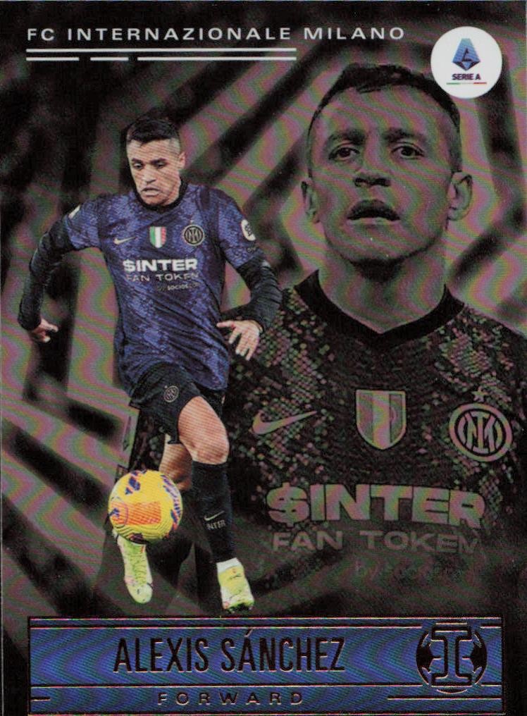 Alexis Sanchez Panini Chronicles - Illusions Serie A Inter Milan 178 2021-22