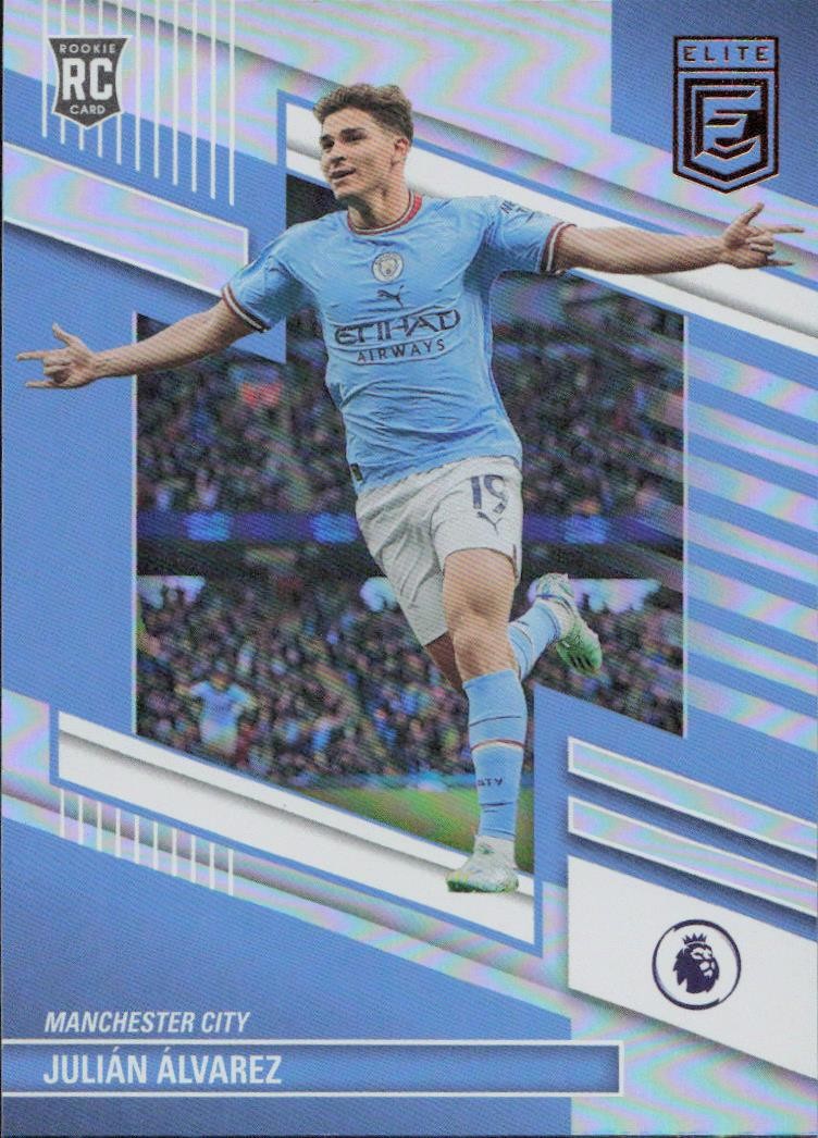Julian Alvarez Rookie Donruss Elite Premier League Manchester City 216 2022-23