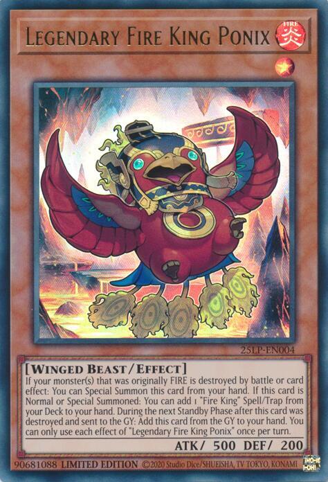 Legendary Fire King Ponix (V.1 - Ultra Rare)
