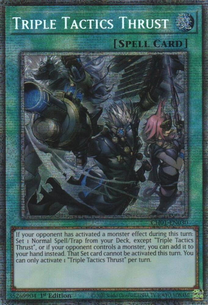 Triple Tactics Thrust (V.3 - Starlight Rare)