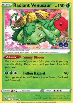 Radiant Venusaur (PGO 004)