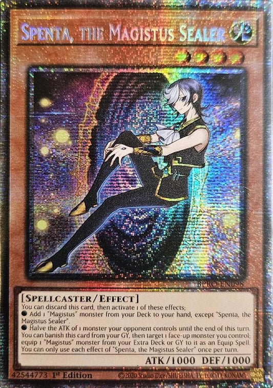 Spenta, the Magistus Sealer