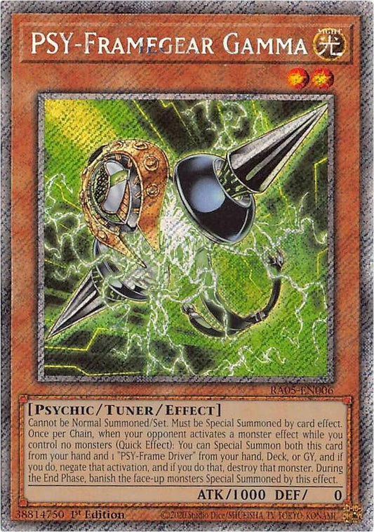 PSY-Framegear Gamma (V.4 - Platinum Secret Rare)