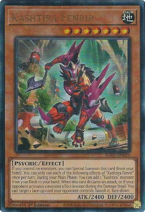 Kashtira Fenrir (V.6 - Ultimate Rare)