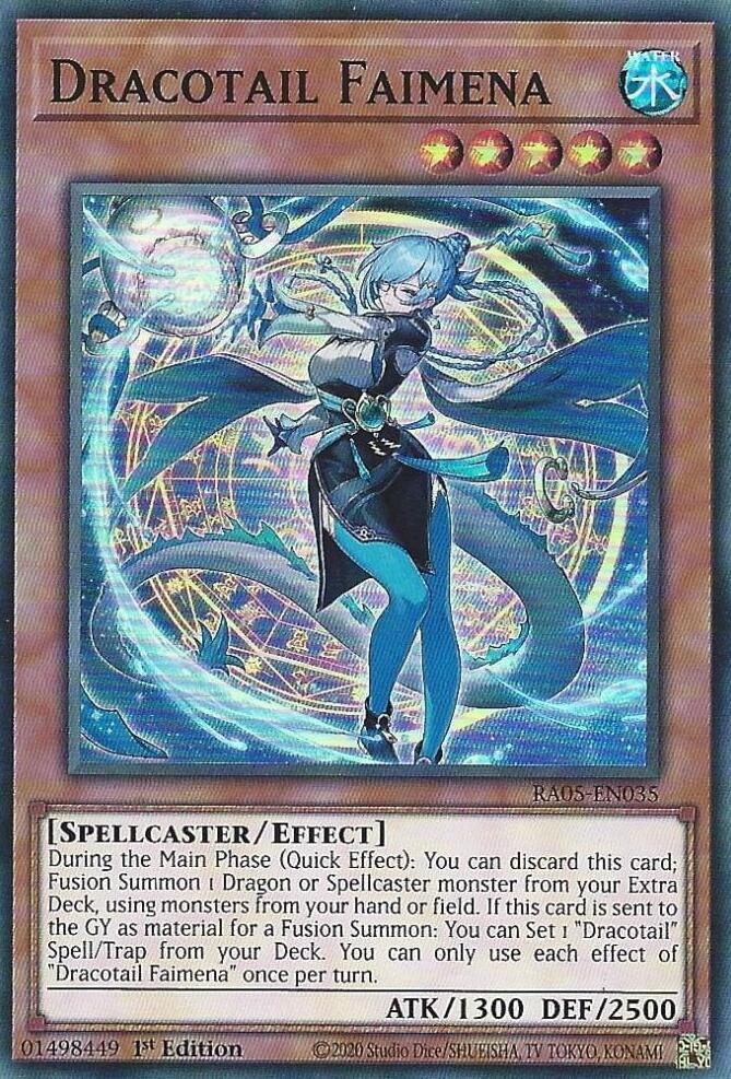 Dracotail Faimena (V.1 - Super Rare)