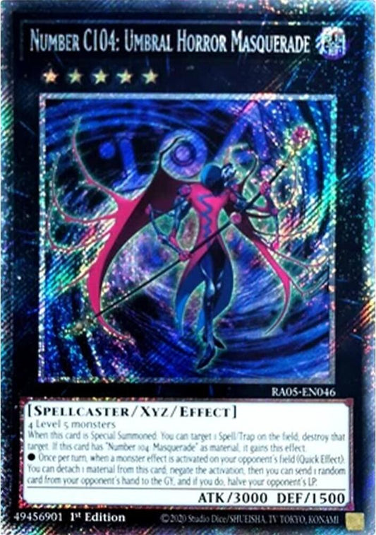Number C104: Umbral Horror Masquerade (V.4 - Platinum Secret Rare)